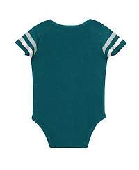 Outerstuff Boys and Girls Philadelphia Eagles Up One 3 Piece Bodysuit Bib Booties Set