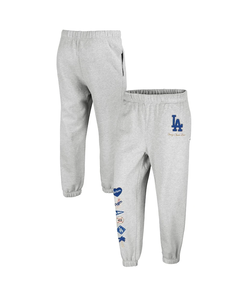 '47 Brand Women's x Heather Gray Los Angeles Dodgers Venice Jogger Pants