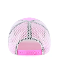 '47 Brand Women's Pink Los Angeles Dodgers Summer Fun Trucker Clean Up Adjustable Hat