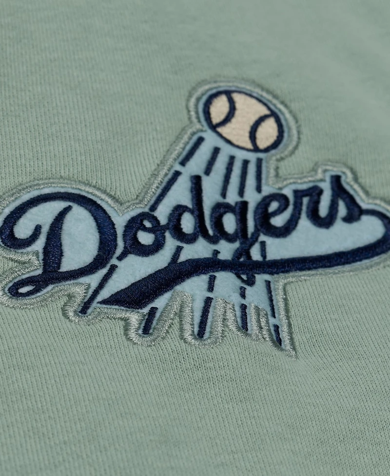 Mitchell & Ness Men's Green Los Angeles Dodgers Yacht Rock Fleece Sweatshirt