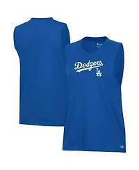 Champion Women's Royal Los Angeles Dodgers Muscle Tank Top