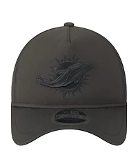 New Era Men's Black Miami Dolphins Apex 9FORTY Adjustable Hat