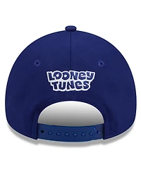 New Era Big Boys and Girls Royal Los Angeles Dodgers Looney Tunes A-Frame 9FORTY Adjustable Hat