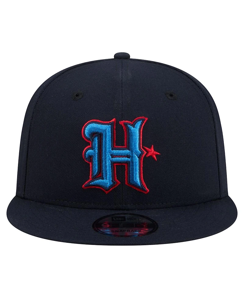 New Era Men's Navy Houston Texans 9FIFTY Snapback Hat