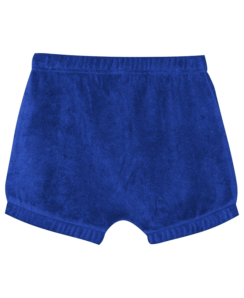 Outerstuff Girls Preschool Royal Los Angeles Dodgers Fashion Top and Shorts Set