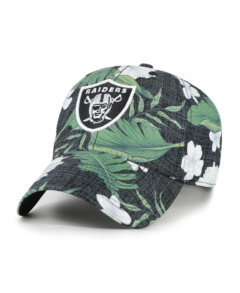 '47 Brand Men's Black Las Vegas Raiders Beach Side Clean Up Adjustable Hat