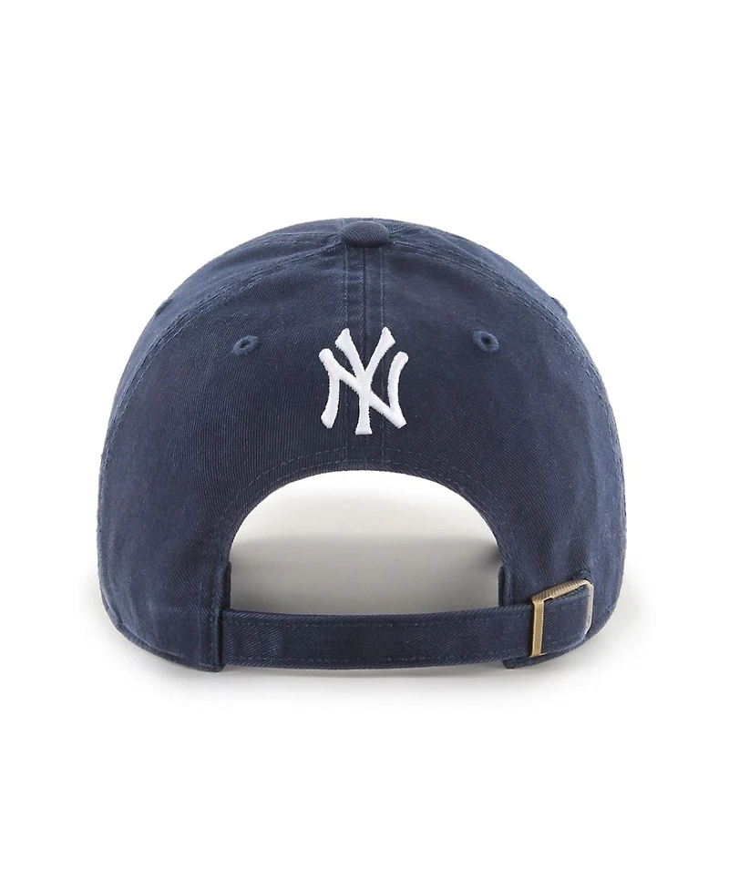 '47 Brand Men's Navy New York Yankees Ice Cream Helmet Clean Up Adjustable Hat