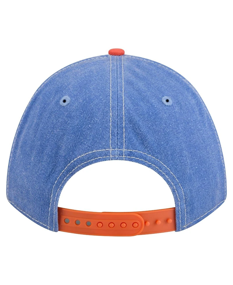 New Era Men's Blue Fc Cincinnati Jersey Hook 9FORTY Adjustable Hat