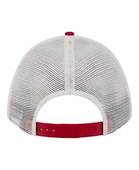 New Era Women's Light Beige/Red Cincinnati Reds Retro 9FORTY M-Crown A-Frame Trucker Adjustable Hat