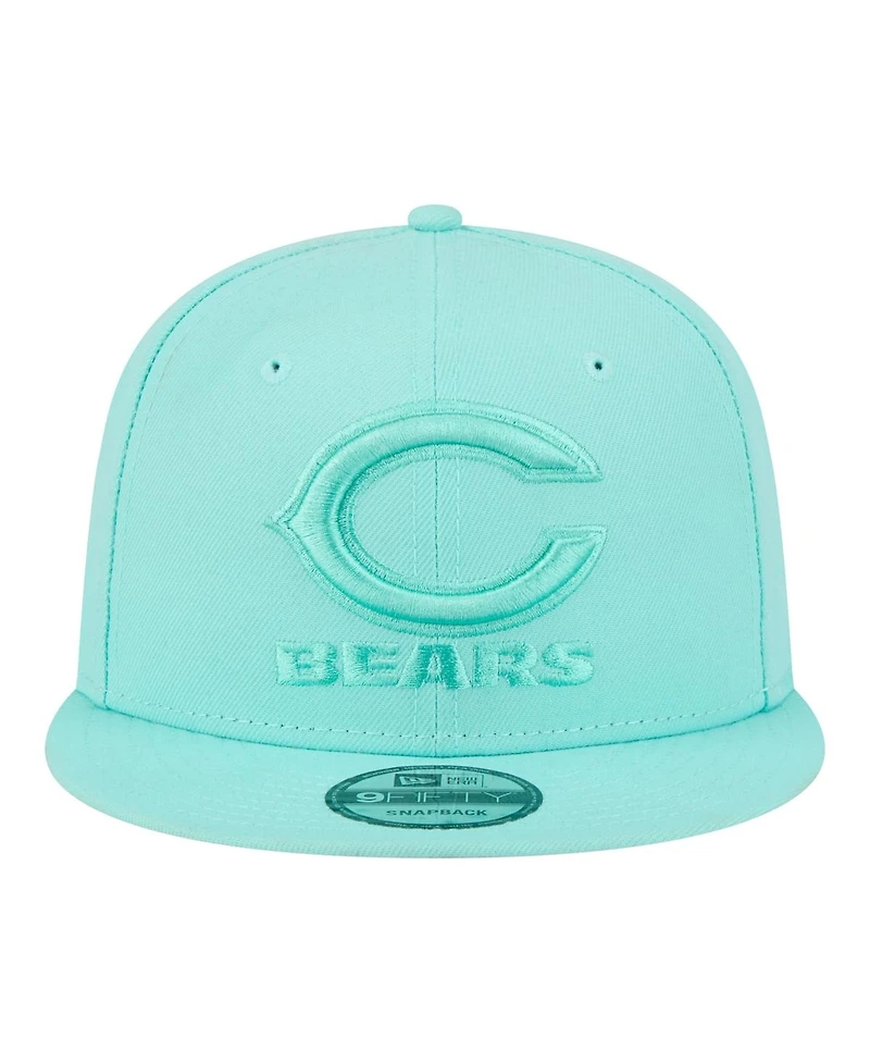 New Era Men's Turquoise Chicago Bears Colorpack 9FIFTY Snapback Hat