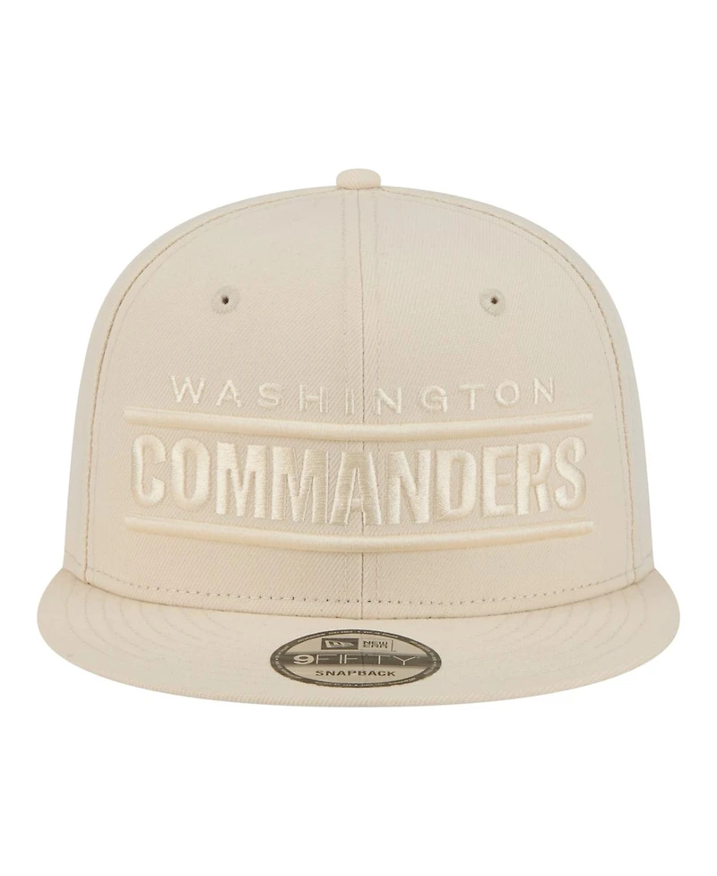 New Era Men's Cream Washington Commanders Colorpack 9FIFTY Snapback Hat