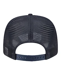 New Era Men's Navy New York Yankees Throwback Contest 9SEVENTY Adjustable Trucker Hat