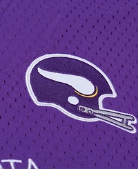 Mitchell & Ness Men's Purple Minnesota Vikings Head Coach Mesh Full-Button Fashion Jersey
