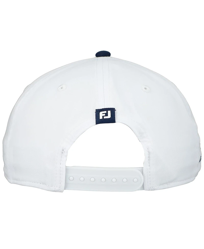 FootJoy Men's White The Players Island Green Patch Rope Adjustable Hat