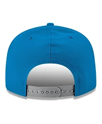New Era Men's Blue Detroit Lions 9FIFTY Snapback Hat