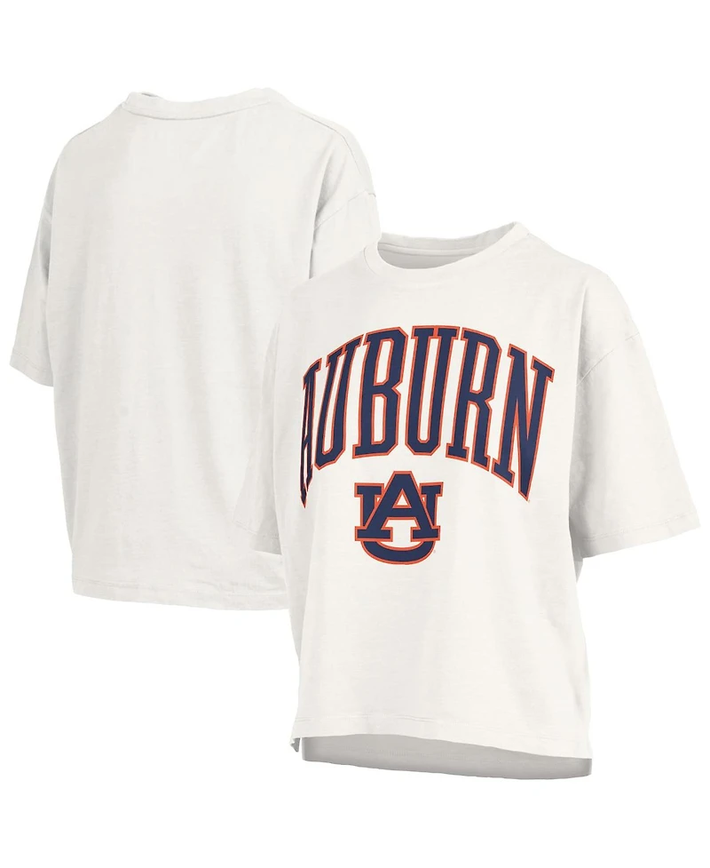 Pressbox Women's White Auburn Tigers Nelson T-Shirt