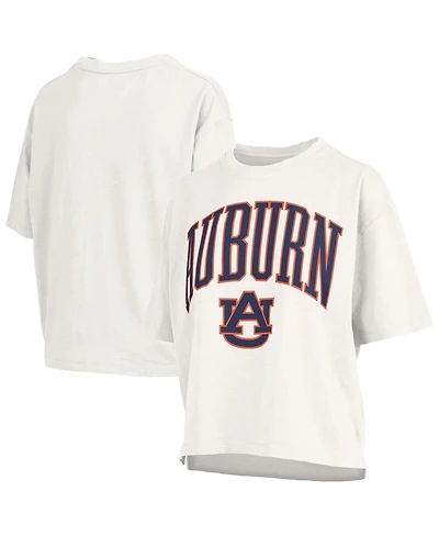 Pressbox Women's White Auburn Tigers Nelson T-Shirt