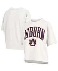 Pressbox Women's White Auburn Tigers Nelson T-Shirt