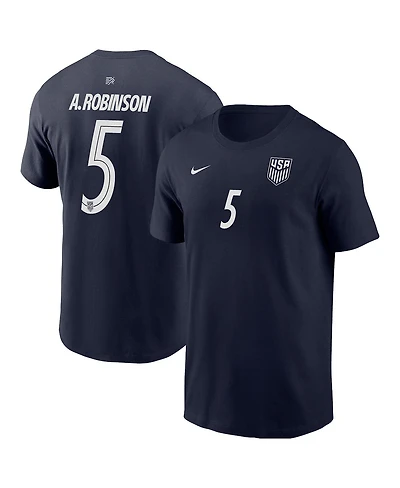 Nike Men's Antonee Robinson Navy Usmnt Away Name Number T-Shirt
