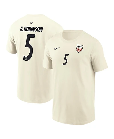 Nike Men's Antonee Robinson Cream Usmnt Home Name Number T-Shirt