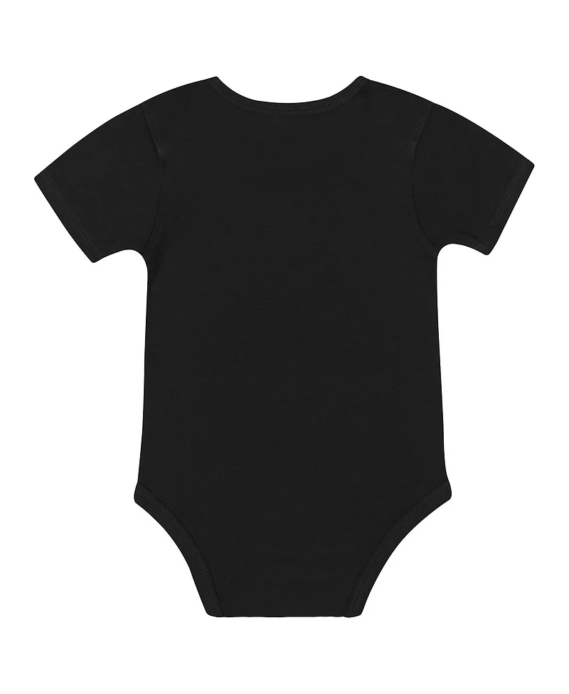 Outerstuff Baby Boys and Girls 2- Piece Cincinnati Bengals Dynamic Duo Bodysuit Bib Knit Hat Set
