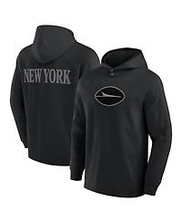 Fanatics Men's New York Jets Elements Blaze Tri-Blend Long Sleeve Hoodie T-Shirt