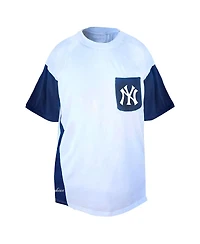Fanatics Men's Aaron Judge White/Navy New York Yankees Big Tall Player Name Number T-Shirt