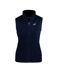 Cutter & Buck Women's Navy Los Angeles Dodgers Cascade Eco Sherpa Fleece Vest