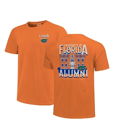 Image One Men's and Women's Orange Florida Gators Comfort Colors Campus Alumni T-Shirt