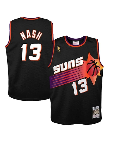 Mitchell & Ness Toddler Steve Nash Black Phoenix Suns 1996/97 Swingman Jersey