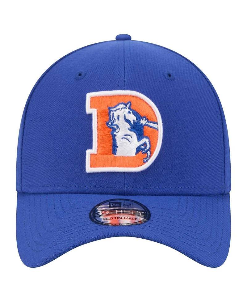 New Era Men's Royal Denver Broncos Core Team 39THIRTY Flex Hat