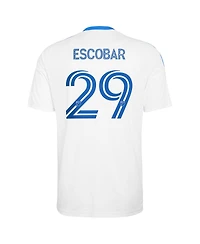 Adidas Men's Franco Escobar White Cf Montreal 2026 The Procure Jersey Replica