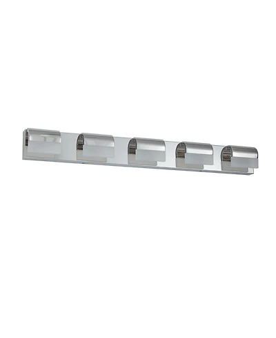 Busdays 5 Light Led Modern Bathroom Vanity Lighting Over Mirror Bath Wall Light Fixture