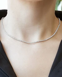 Macy's Diamond (2 ct. t.w.) Necklace 14k Yellow Gold (Also Available White Gold)