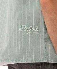 Buffalo David Bitton Men's Vertical Stripe Pattern Shirt