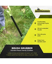 Brush Grubber Bg-14 Handy Grubber Xtended Reach Grabber Claw with Non Slip Pads