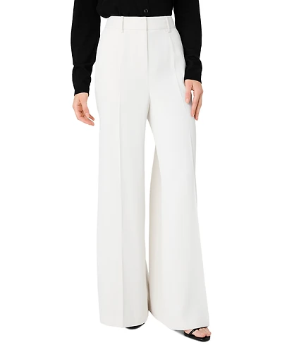 French Connection Women's Harry High-Waist Wide-Leg Pants