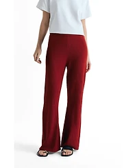 Scalpers Women's Set Pointelle Knit Pant
