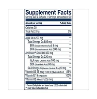 Wiley s Finest CatchFree Omega - Omega-3 - Plant-Based Algae Oil