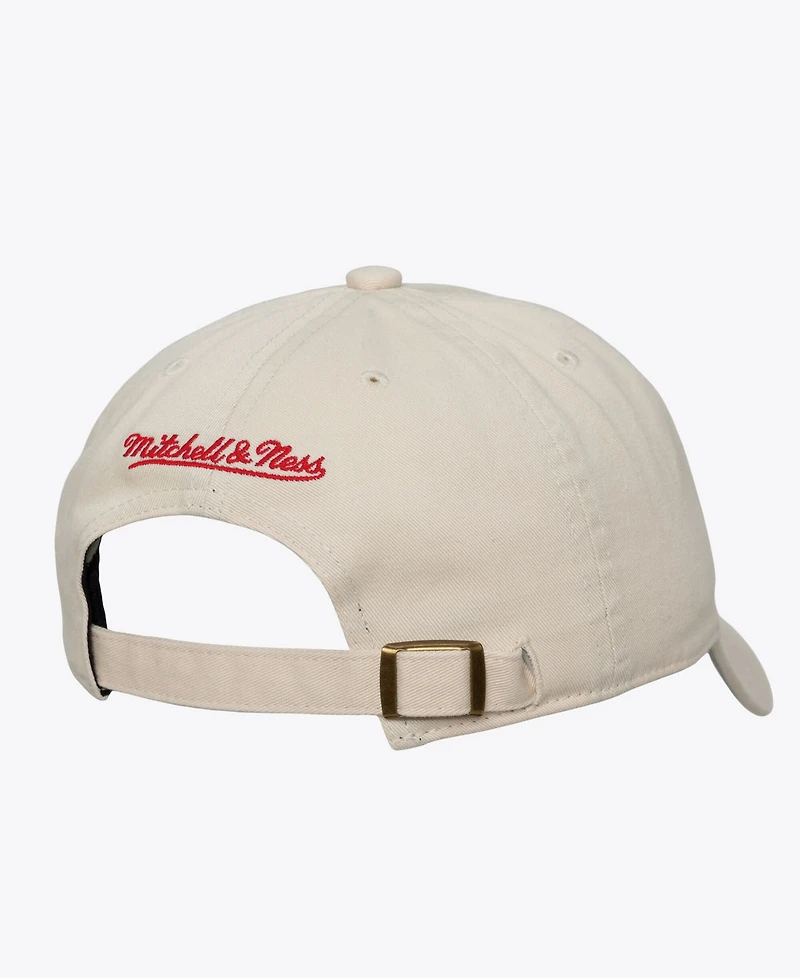 Mitchell & Ness Men's and Women's Cream Cincinnati Reds Off-Season 1904 Strapback Adjustable Hat
