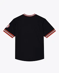 Mitchell & Ness Men's Black Baltimore Orioles Wild Pitch Ringer T-Shirt