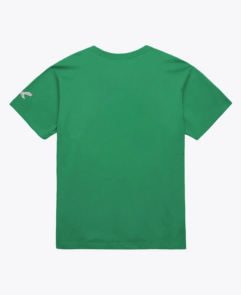 Mitchell & Ness Men's Kelly Green Philadelphia Eagles Head Coach Classic T-Shirt
