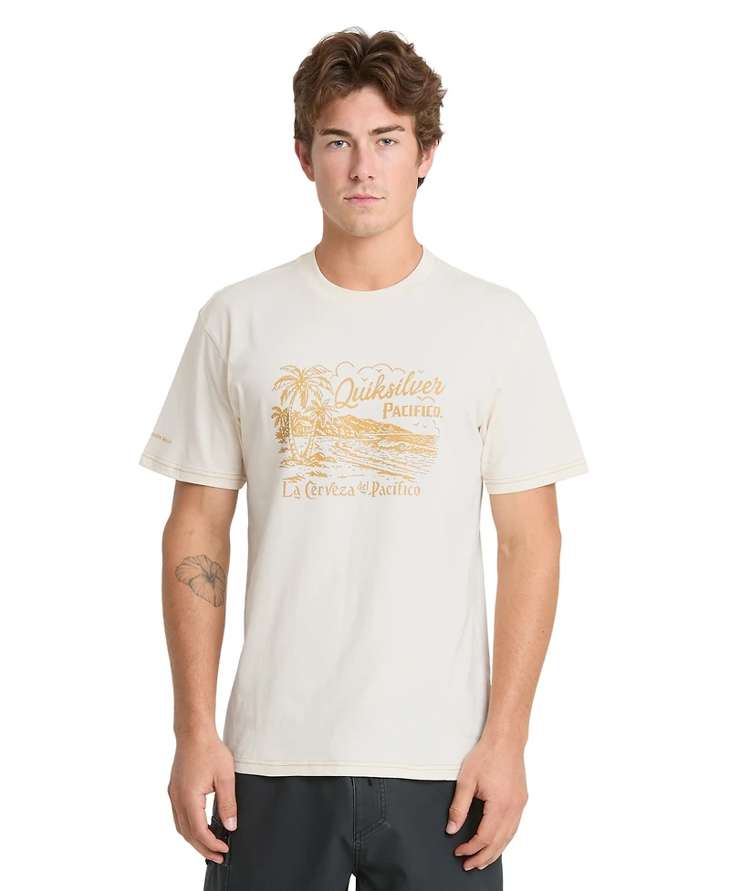 Quiksilver Men's Pacifico Coastal Paradise Short-Sleeve T-Shirt