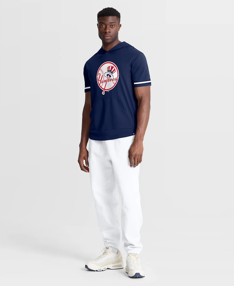 Fanatics Men's Navy New York Yankees Optimal Play Hooded T-Shirt