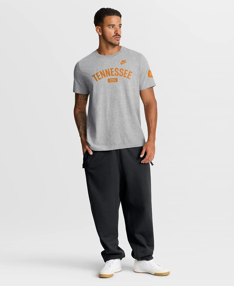 Nike Men's Heather Gray Tennessee Volunteers Legacy Arch T-Shirt