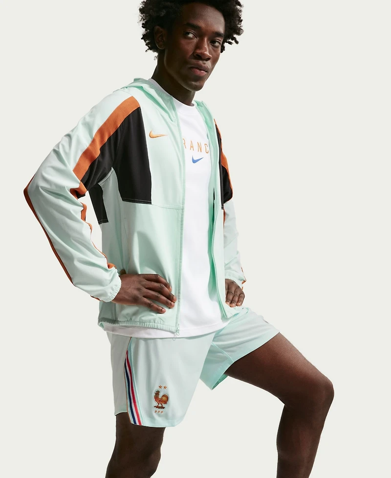 Nike Men's Green France National Team 2026 Away Stadium Replica Shorts