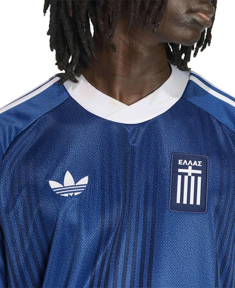Adidas Men's Blue Greece National Team Fifa x World Cup 2026 Replica Jersey