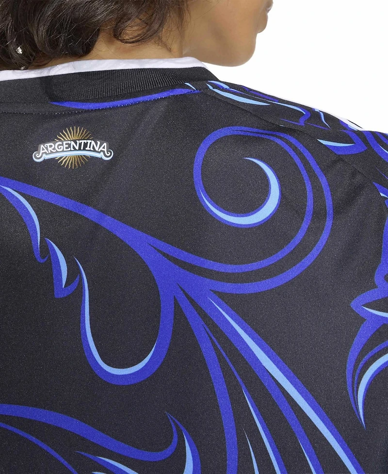 Adidas Women's Black Argentina National Team 2026 Away Replica Jersey