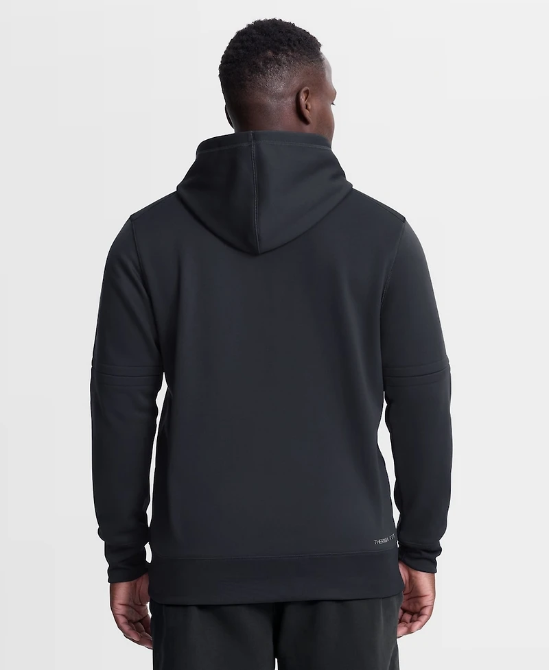 Nike Men's Navy Detroit Tigers Authentic Collection Therma-fit Hoodie
