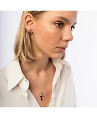 Spero London 9carat Solid Gold Egyptian Ankh Necklace